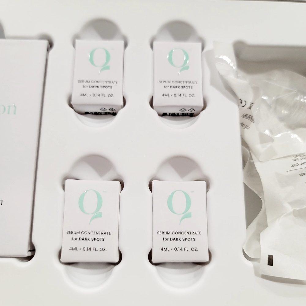 New Qure Skincare Micro-Infusion System 2 Month Supply Dark Spots Glass Skin - Picture 6 of 17